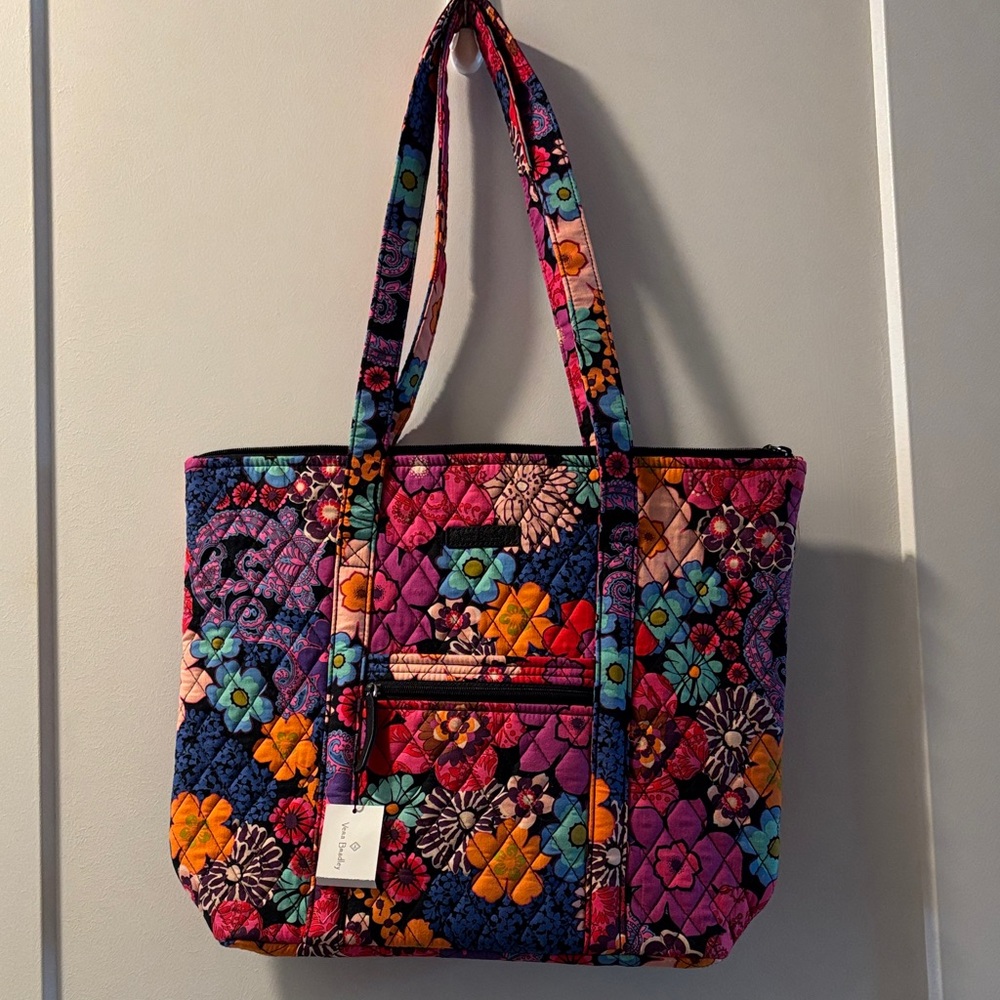 Vera Bradley Vibrant Floral Tote